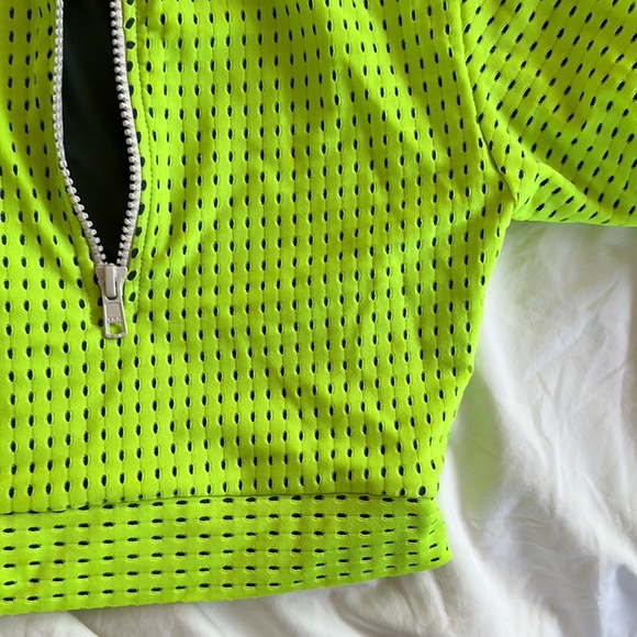 ACACIA SWIMWEAR Indo Top | Neon Cactus Mesh - Picture 6 of 7